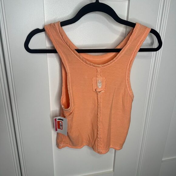 Free People size XS melon tank (v1) - Picture 4 of 6
